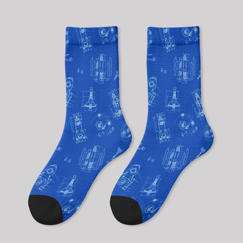 Aerospace Science Men's Socks
