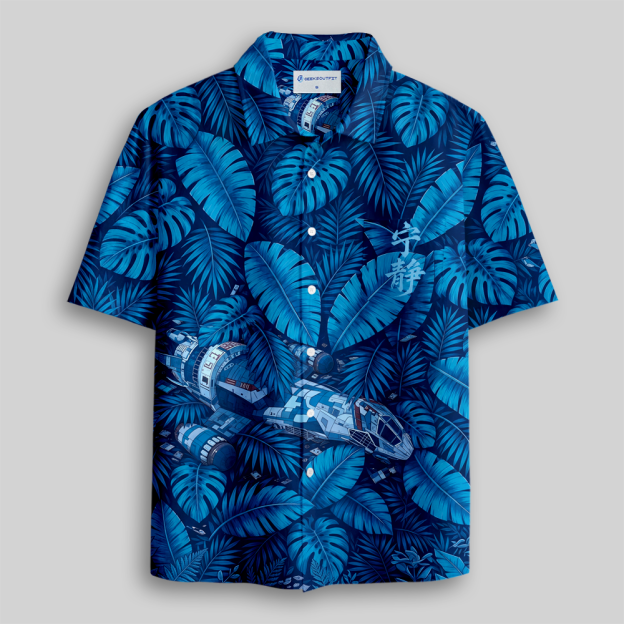 Silent Orbit Button Up Pocket Shirt