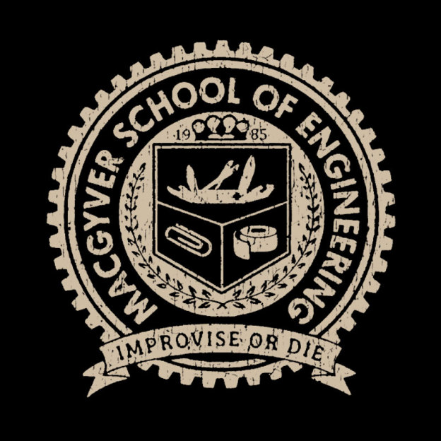 School Of Engineering Vintage Geek T-Shirt