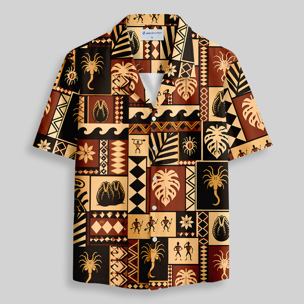 Tropical Specimen Button Up Pocket Shirt