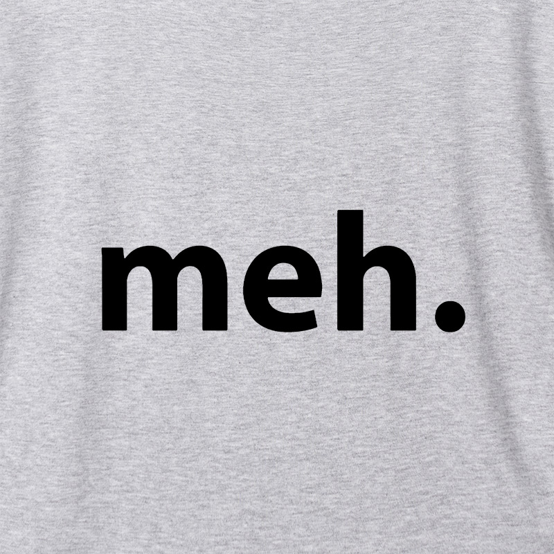 Meh Geek Dolman Sleeve V-Neck Shirt