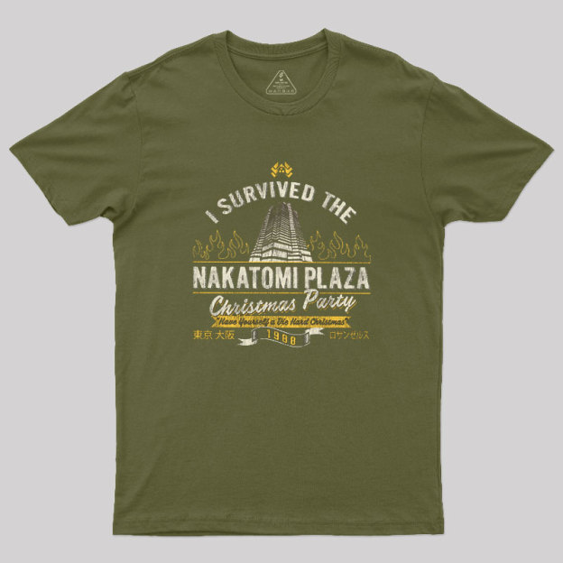 I Survived The Nakatomi Christmas Party Geek T-Shirt