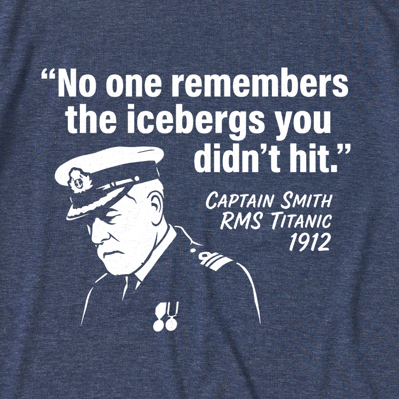 The Unseen Icebergs Ultra Soft Heather Tee