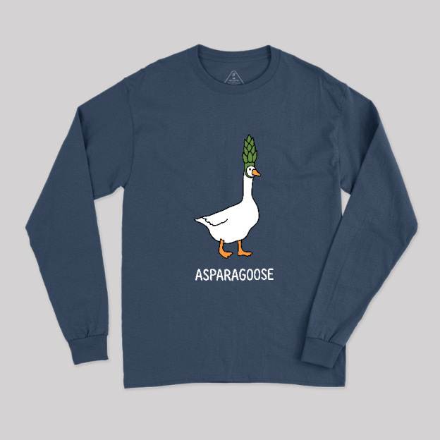Asparagoose Geek Long Sleeve T-Shirt