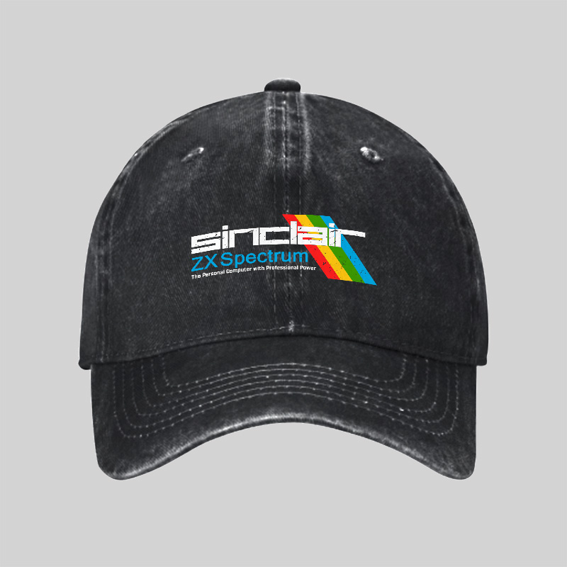 Sinclai ZX Spectrum Geek Washed Vintage Baseball Cap