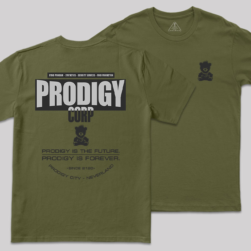 Prodigy Corp Front and Back Printed Geek T-Shirt