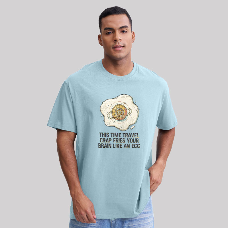 Fried By Time Travel Geek T-Shirt