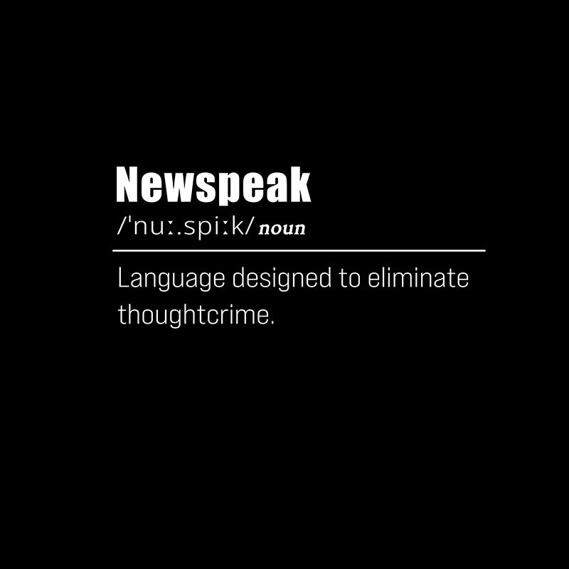 Newspeak Defined Geek T-Shirt