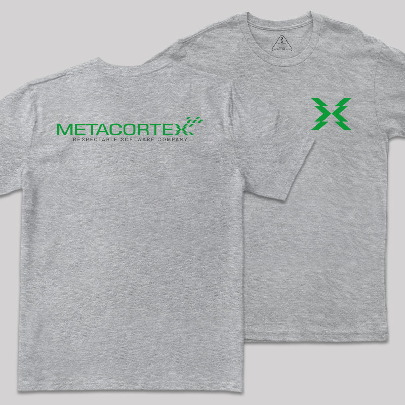 Metacortex Future Front and Back Printed Geek T-Shirt