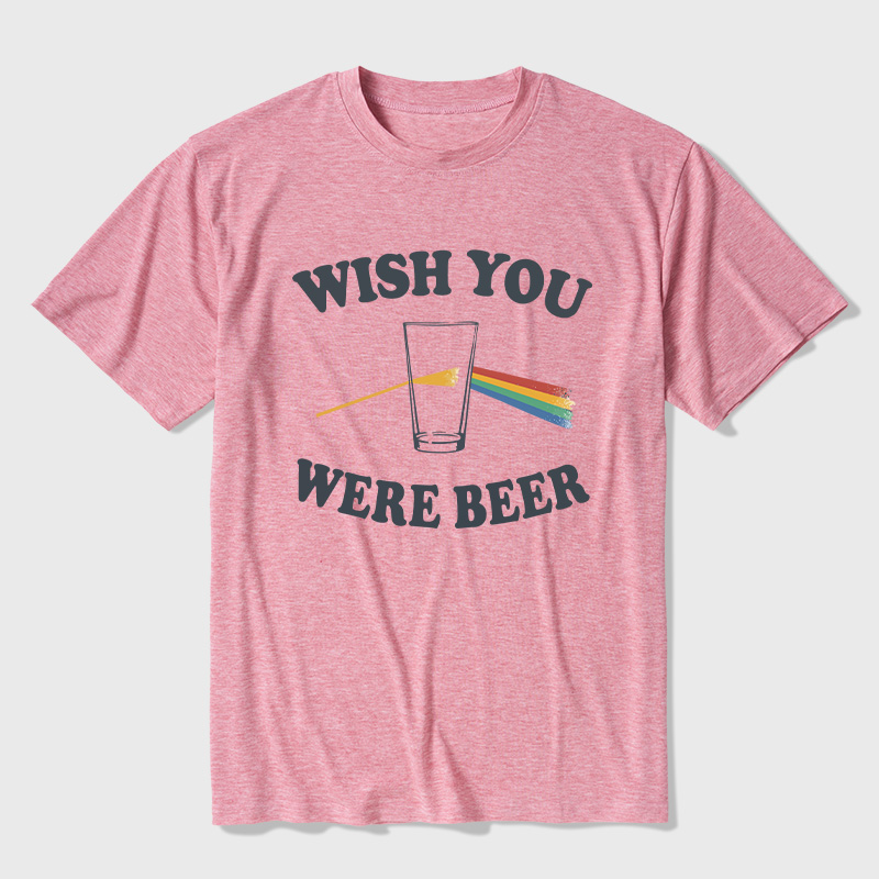 Wish You Were Beer Ultra Soft Heather Tees