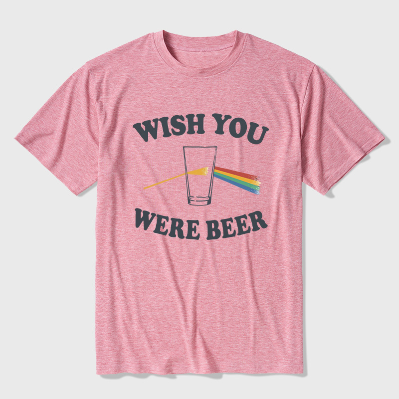 Wish You Were Beer Ultra Soft Heather Tees
