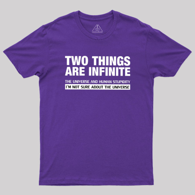 Infinite Stupidity Geek T-Shirt