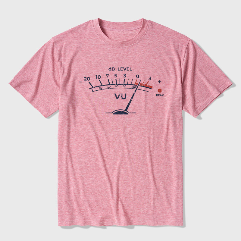Volume VU Meter Vintage Ultra Soft Heather Tee