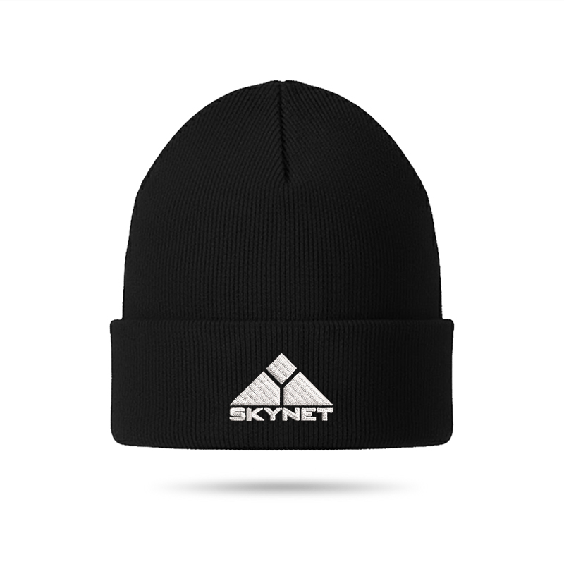 Skynet Geek Embroidered Beanie