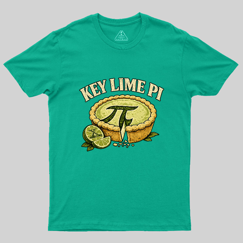 Key Lime Pi Math Geek T-Shirt