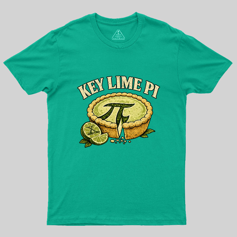 Key Lime Pi Math Geek T-Shirt