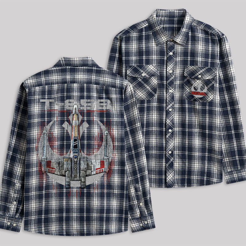 Rebel Classic Plaid Flannel Shirt