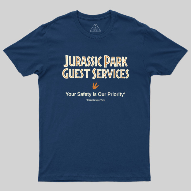 Ancient Reptile Park Guest Service Geek T-Shirt
