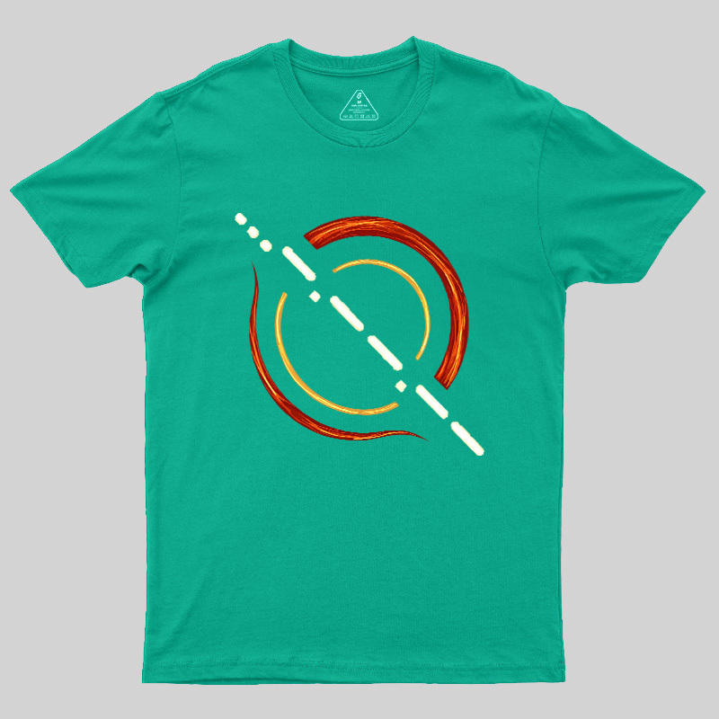 Star Ring Energy Beam Geek T-Shirt