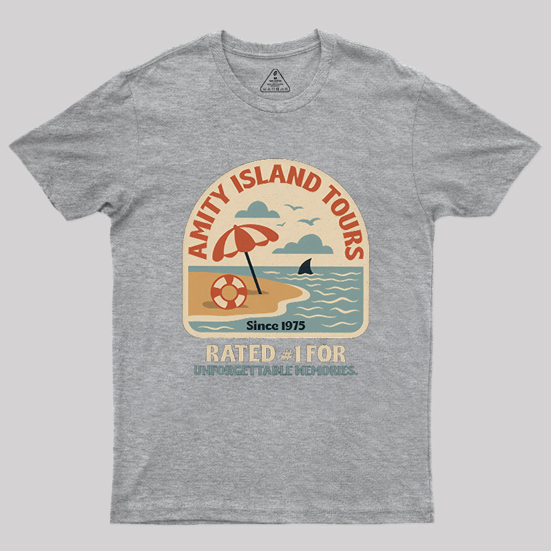 Amity Island Tours Geek T-Shirt