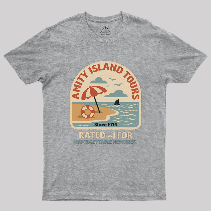 Amity Island Tours Geek T-Shirt
