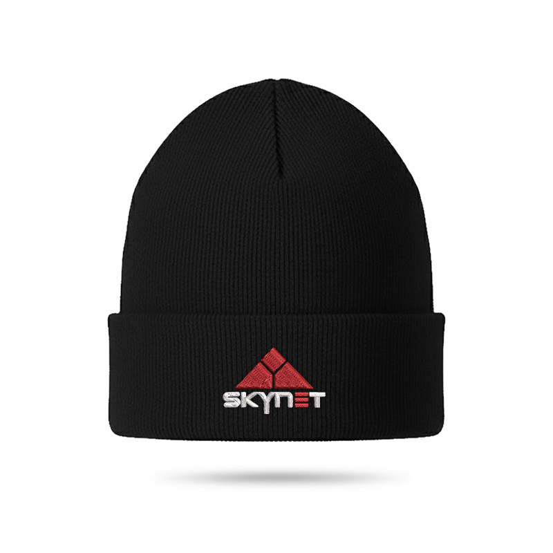 Skynet Core Geek Embroidered Beanie