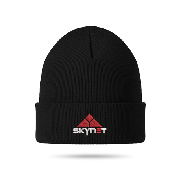 Skynet Core Geek Embroidered Beanie