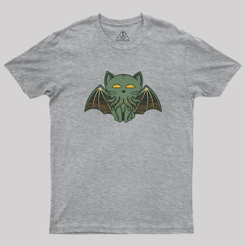Cathulhu Cat Geek T-Shirt