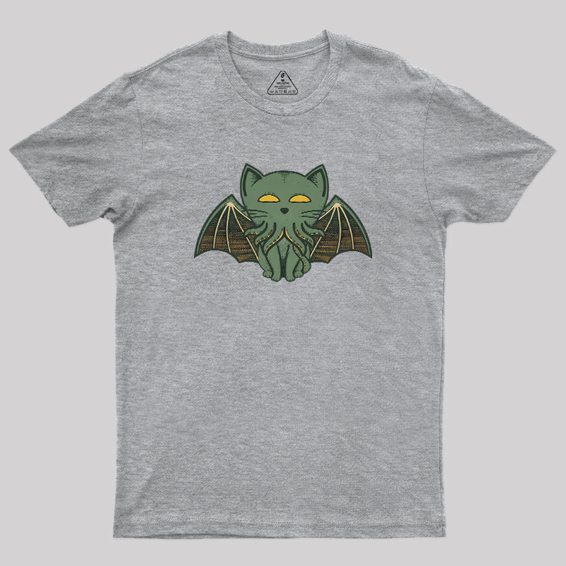 Cathulhu Cat Geek T-Shirt