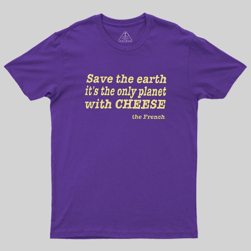 Save The Cheese Geek T-Shirt