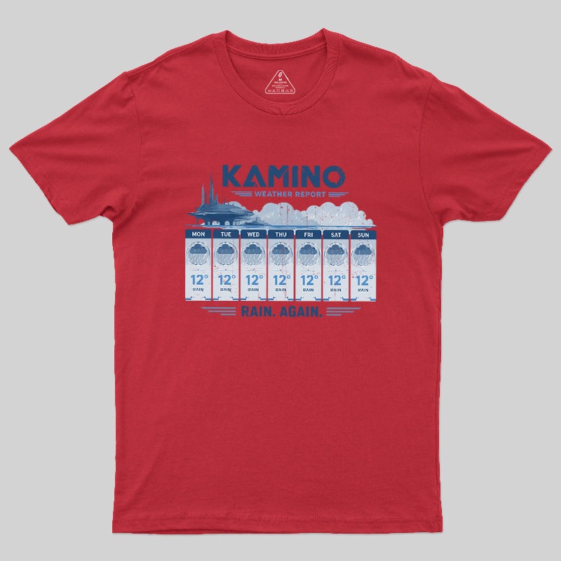 Kamino Rain Report Geek T-Shirt