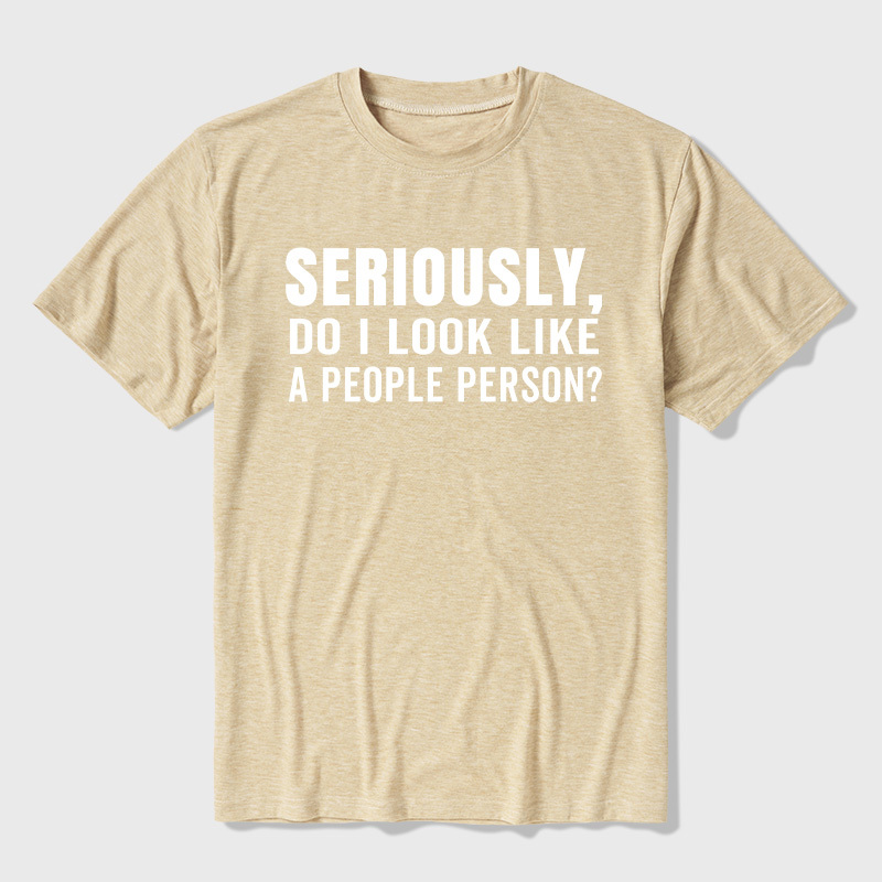 Not a People Person Ultra Soft Heather Tee