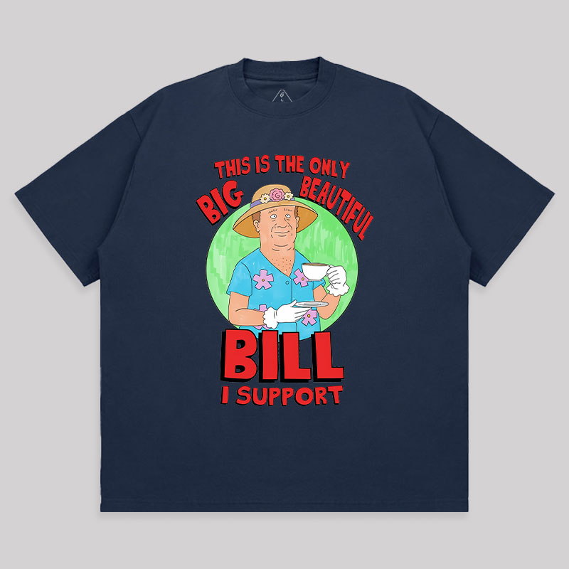 Beautiful Bill Unisex Oversized T-shirt