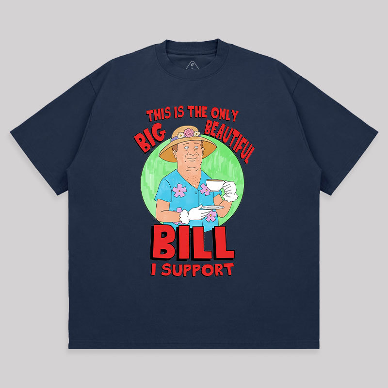 Beautiful Bill Unisex Oversized T-shirt