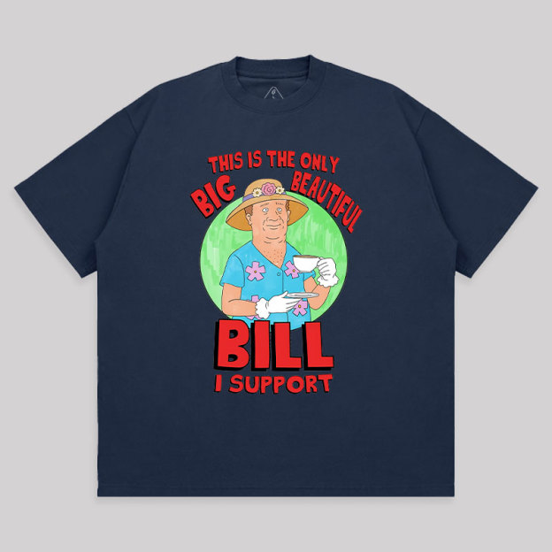 Beautiful Bill Unisex Oversized T-shirt