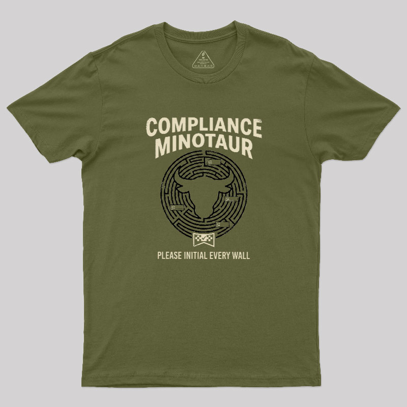 Compliance Minotaur Geek T-Shirt