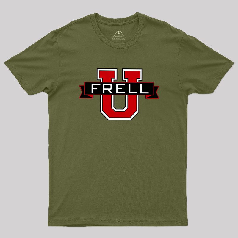 Frell Varsity U Badge Geek T-Shirt