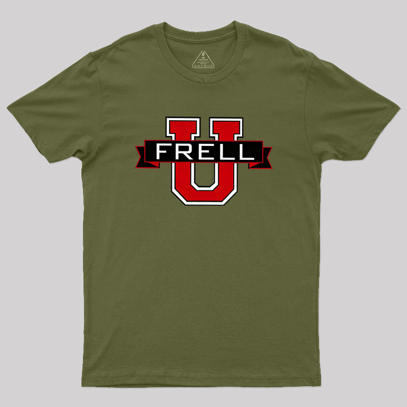 Frell Varsity U Badge Geek T-Shirt