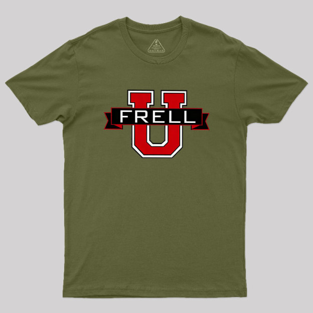 Frell Varsity U Badge Geek T-Shirt