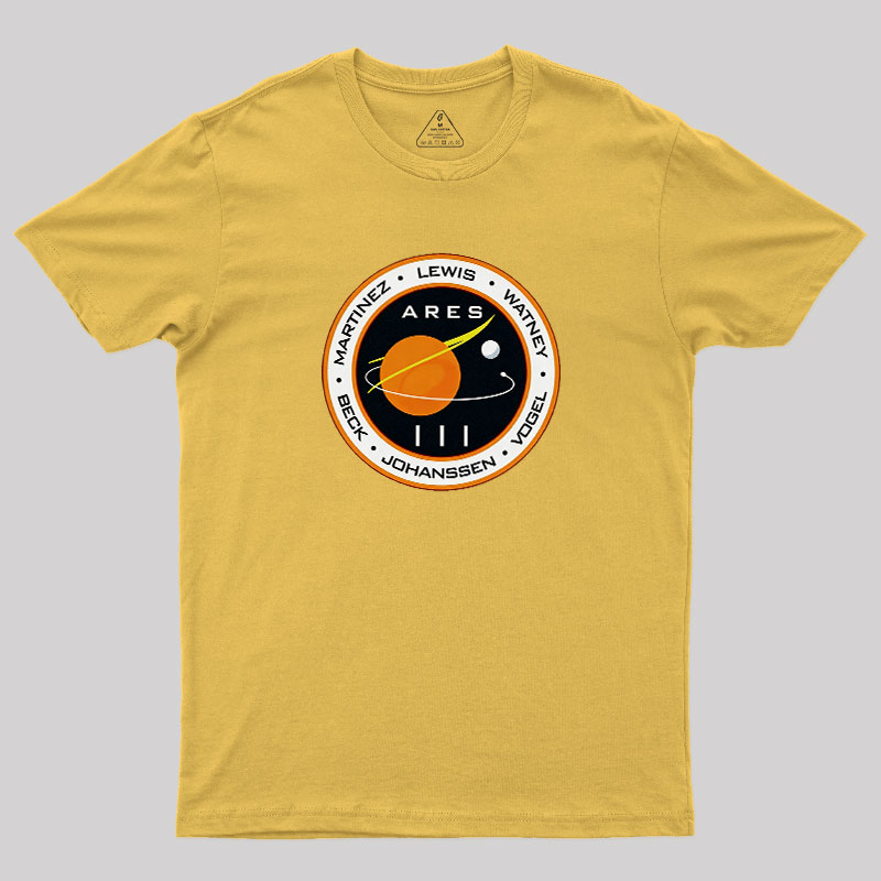 Mars Exploration Crew Geek T-Shirt