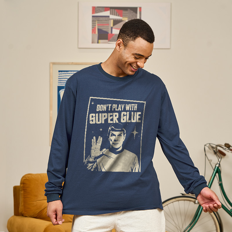 Don't Play With Superglue Long Sleeve T-Shirt