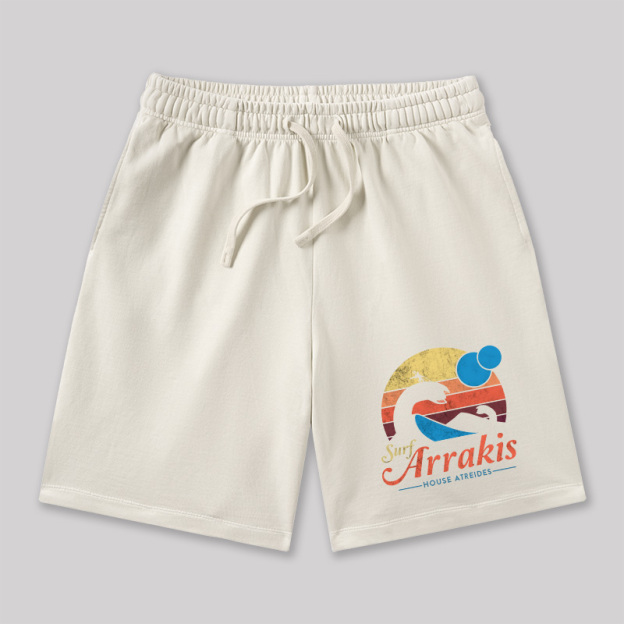 Visit Arrakis Geeky Washed Shorts