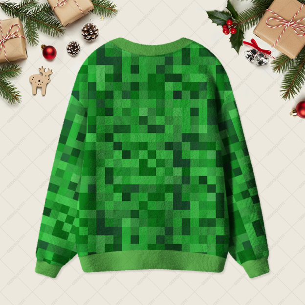 Creeper Full Geek Ugly Cardigan Sweaters 