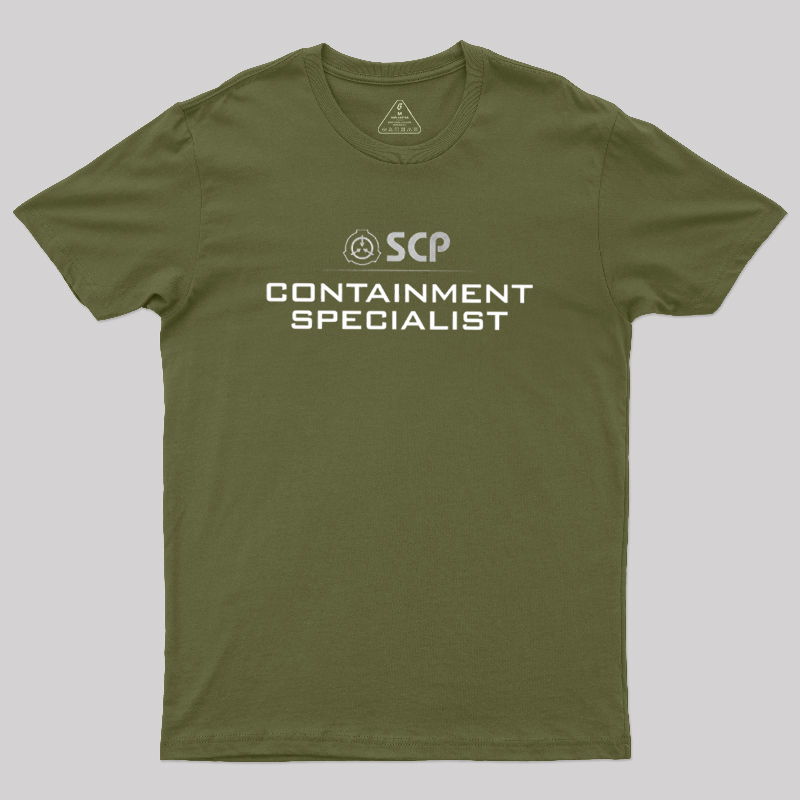 SCP Foundation Containment Specialist Geek T-Shirt