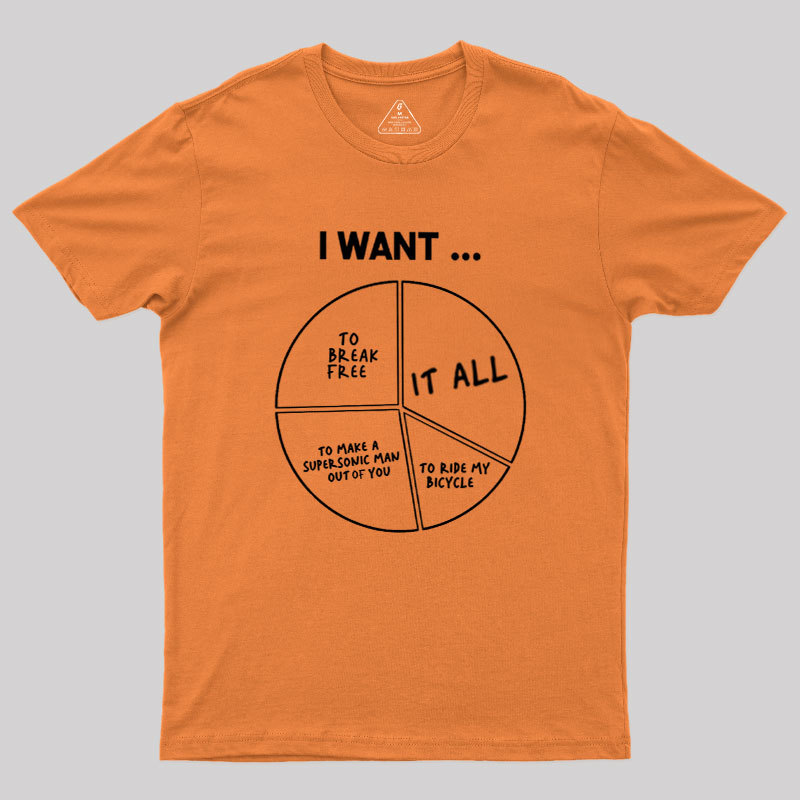 I Want To Geek T-Shirt