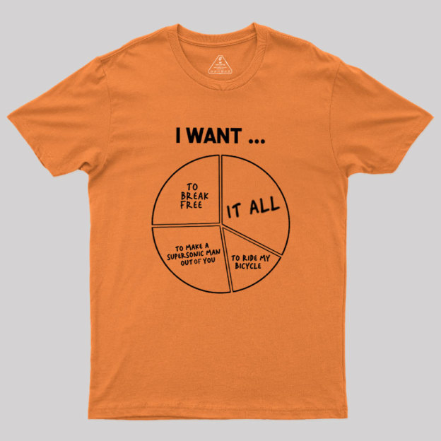 I Want To Geek T-Shirt