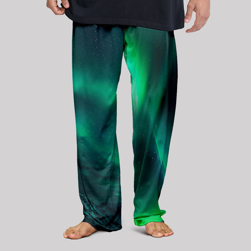Mysterious Aurora Geek Loungewear Pants