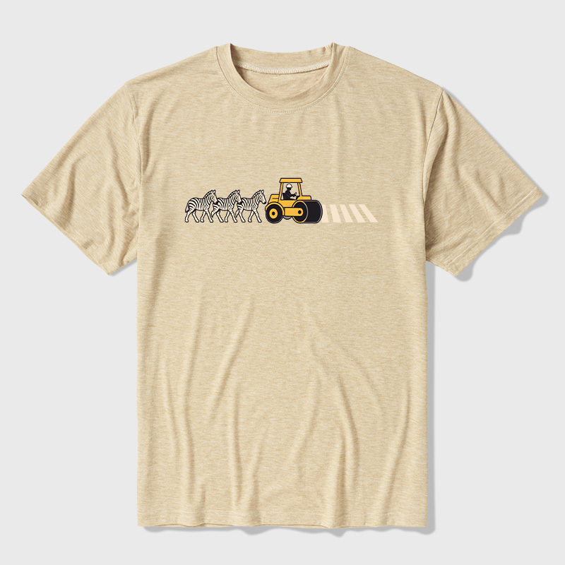 Zebra Crossing Factory Ultra Soft Heather Tee