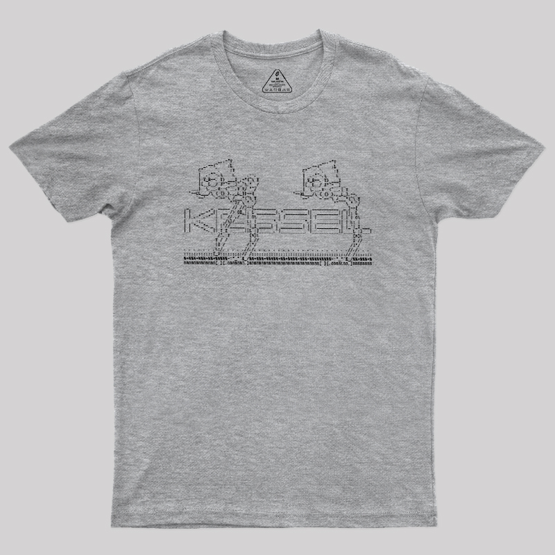 ASCII Art Sci-Fi KESSEL Walker Terminal Code Geek T-Shirt