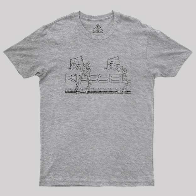 ASCII Art Sci-Fi KESSEL Walker Terminal Code Geek T-Shirt